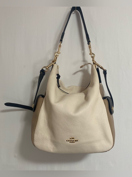 Coach Handbags - Coach Cream and Black Shoulder Bag